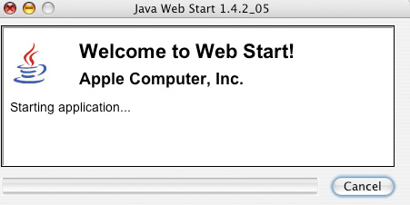 Java Web Start Application Startup